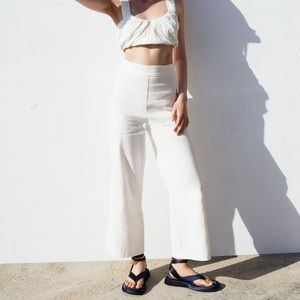 Zara rustic culottes